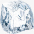 冰块透明冰块图标小装饰图标