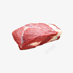 一块牛肉产品实物牛里脊一块高清图片