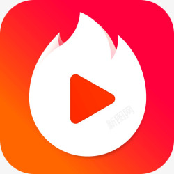 暂无视频ico手机火山小视频应用图标logo高清图片