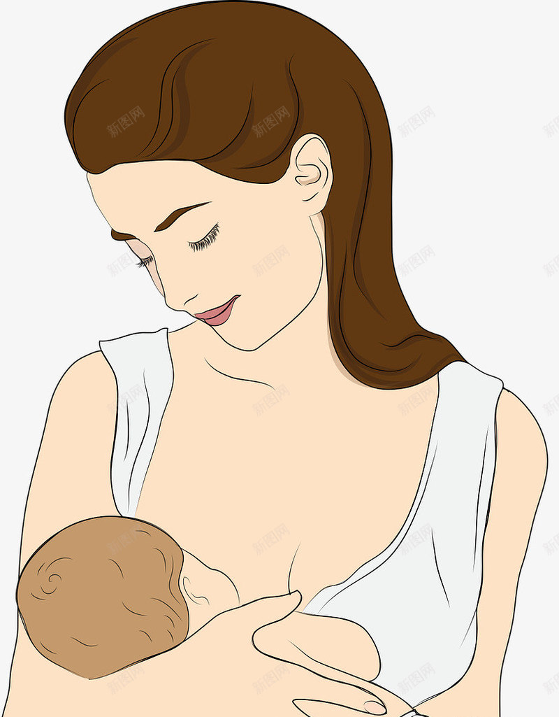 母亲和孩子png免抠素材_新图网 https://ixintu.com 母亲拥抱孩子 母亲节 节日