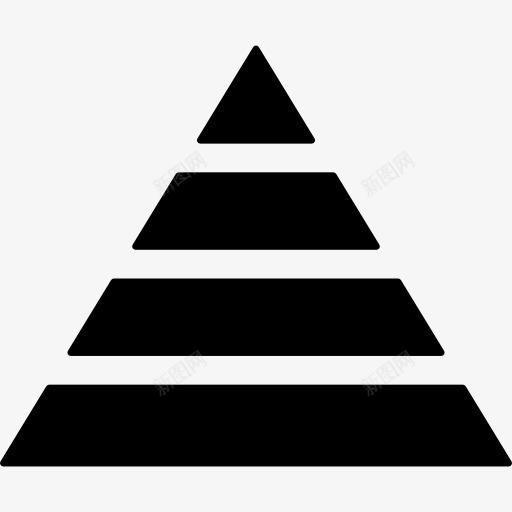 金字塔图标png_新图网 https://ixintu.com 三角形 形状 棱锥图 组织 重要性 金字塔