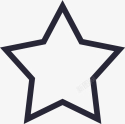 星框评分星星外框图标高清图片