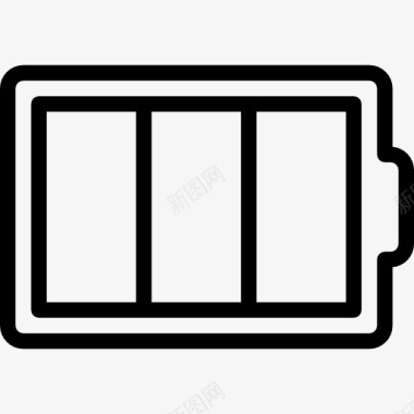 电池外形圆图标图标