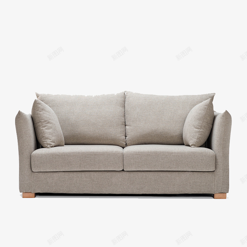 灰色布艺沙发png免抠素材_新图网 https://ixintu.com sofa 两人坐沙发 双人座沙发 家具 家装 布艺 布艺沙发 抱枕 日式 欧式 沙发 灰色沙发 简约 简约沙发 软卧沙发