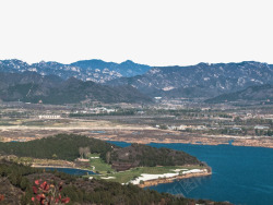 昌平十三陵水库风景素材