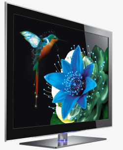 金属液4K硬屏液晶电视纤薄一体机身高清图片
