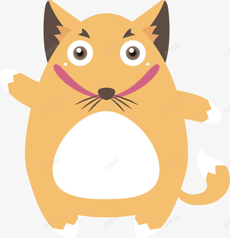 松鼠png免抠素材_新图网 https://ixintu.com 卡通动物 卡通手绘 小狗 松鼠 萌宠 装饰图案