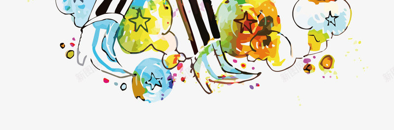 彩色泡泡png免抠素材_新图网 https://ixintu.com PNG PNG免费下载 PNG图片 少女 手绘 插画 星星 梦幻 泡泡