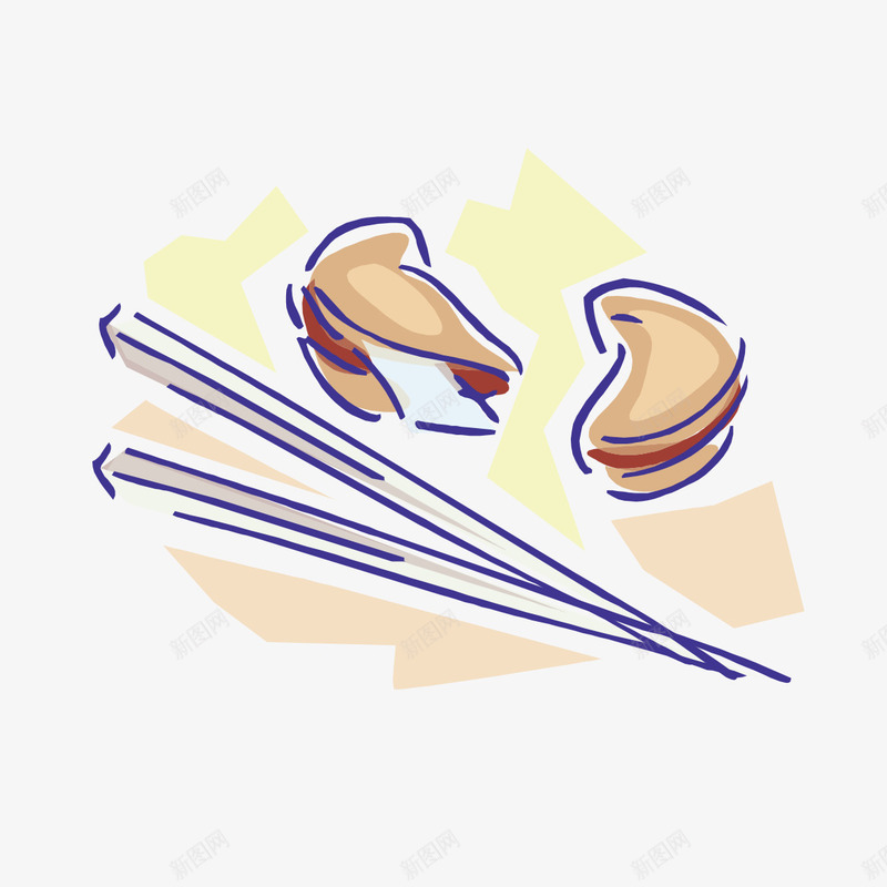 手绘筷子和海鲜图案png免抠素材_新图网 https://ixintu.com 图案 手绘 手绘筷子和海鲜图案 海鲜 筷子