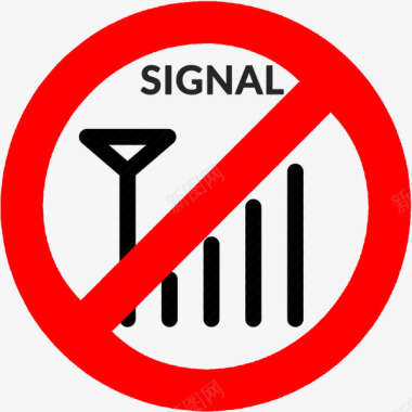 无网络信号标志图标图标