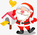 卡通圣诞老人邮箱图标png_新图网 https://ixintu.com 卡通 圣诞老人 邮箱