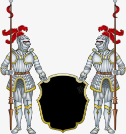 矛和盾罗马士兵拿着盾牌高清图片