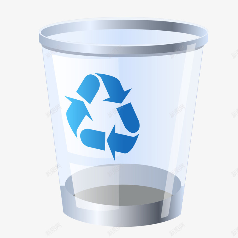 透明回收箱png免抠素材_新图网 https://ixintu.com 回收箱 垃圾 款式 透明