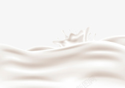 高钙牛奶原味雀巢牛奶冲泡飞溅高清图片