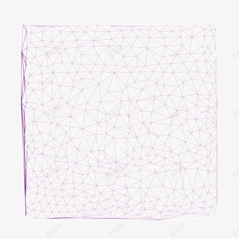 多边形透视网格不规则网格png免抠素材_新图网 https://ixintu.com 不规则网格 多边形 透视网格