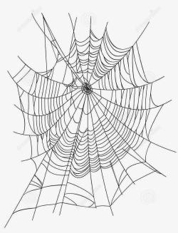 手绘蜘蛛网卡通蜘蛛网蜘蛛网图标高清图片