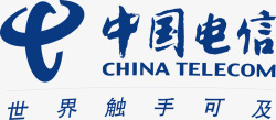 触手中国电信logo矢量图图标高清图片