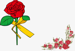 海购LOGO玫瑰花图标高清图片