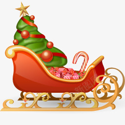 圣诞节雪橇SmashingChristmaspng免抠素材_新图网 https://ixintu.com Christmas Sledge 圣诞节 雪橇