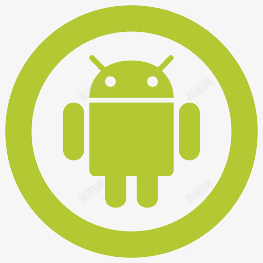 机器人图标安卓社会网络png_新图网 https://ixintu.com Droid android icon 安卓 机器人图标 机器人管家