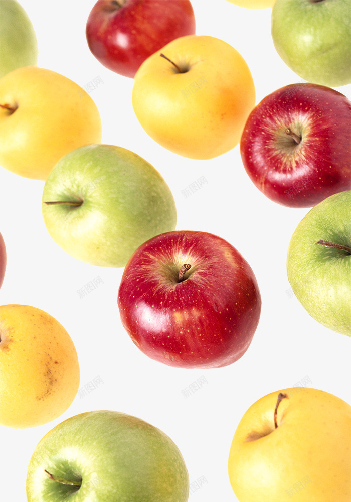 苹果梨红苹果psd免抠素材_新图网 https://ixintu.com 3d水果 梨 水果素材 立体水果 红苹果 苹果