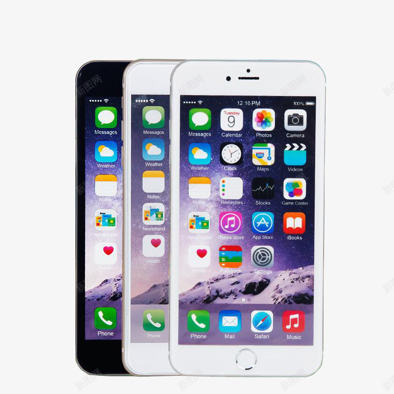 苹果6s样机png免抠素材_新图网 https://ixintu.com 商业 平面 手机 苹果样机 设计