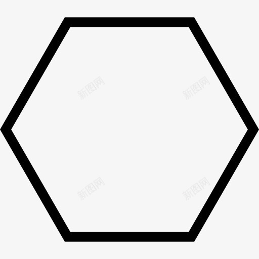 六边形几何外形轮廓图标png_新图网 https://ixintu.com 6边形矢量 六角形 六边形 六边形的轮廓 几何形 形状 概述 符号