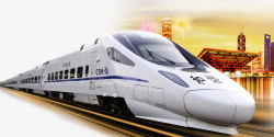 丝路经济发展高铁运输免费素材