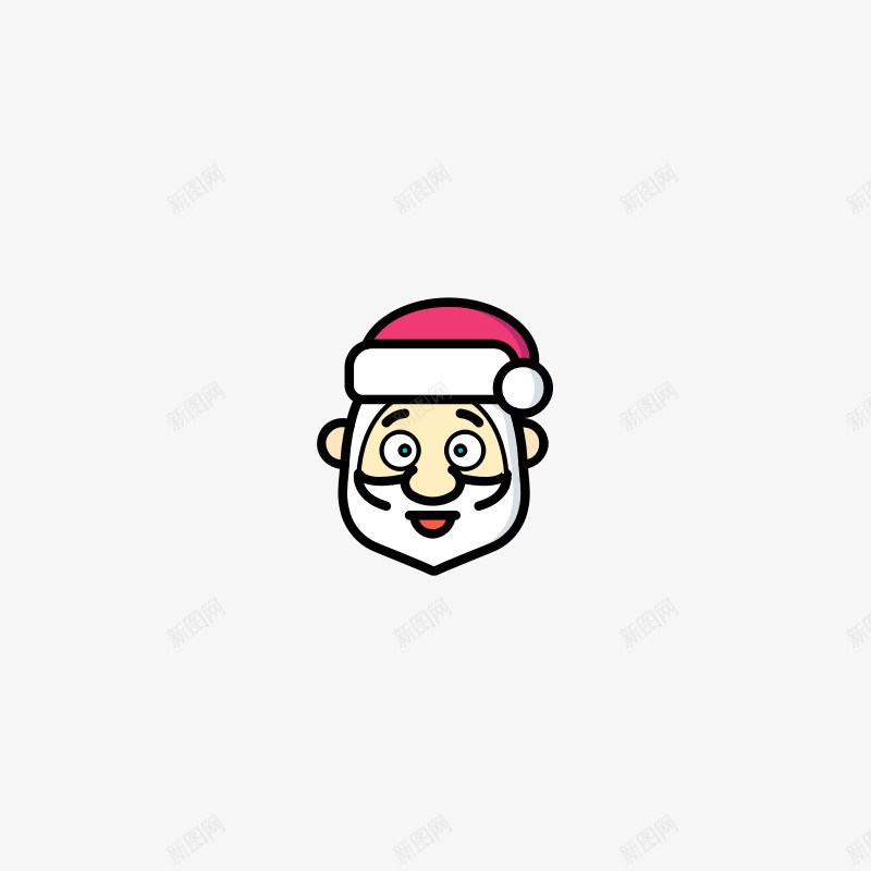圣诞装饰元素圣诞老人卡通png免抠素材_新图网 https://ixintu.com 卡通 圣诞 圣诞老人 手绘