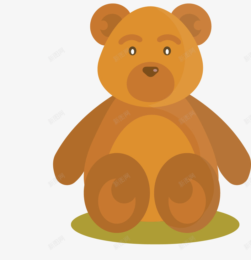 卡通小熊png免抠素材_新图网 https://ixintu.com png图形 png装饰 动物 卡通 小熊 毛绒玩具 装饰