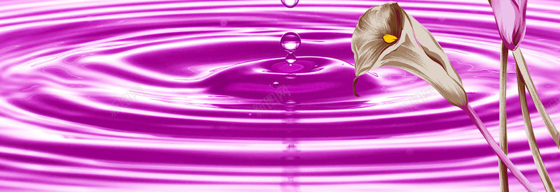 紫色大气花卉唯美背景png免抠素材_新图网 https://ixintu.com 唯美 大气 紫色 背景 花卉