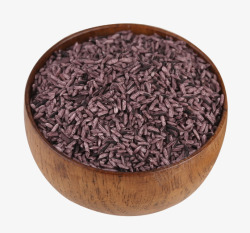 紫米粗粮素材
