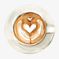 爱心咖啡素材