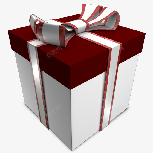 立体礼物包装盒效果png免抠素材_新图网 https://ixintu.com 包装盒 效果 礼物 立体