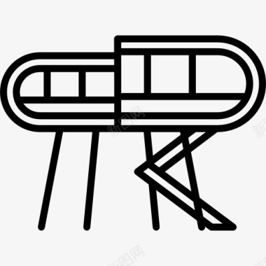 未来的房子图标图标