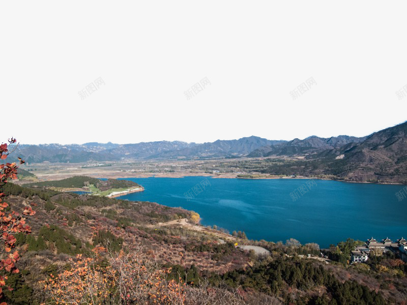 昌平十三陵水库风景png免抠素材_新图网 https://ixintu.com 北京 旅游 景点 著名 风景