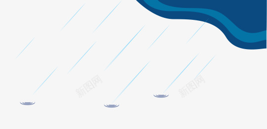 下雨的乌云雨丝png免抠素材_新图网 https://ixintu.com 下雨天 乌云 手绘图 雨丝 雨景 雨滴