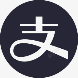 支付到拉卡拉天鲜到ICON支付宝图标高清图片
