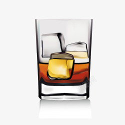 威士忌杯洋酒杯玻璃啤酒杯高清图片
