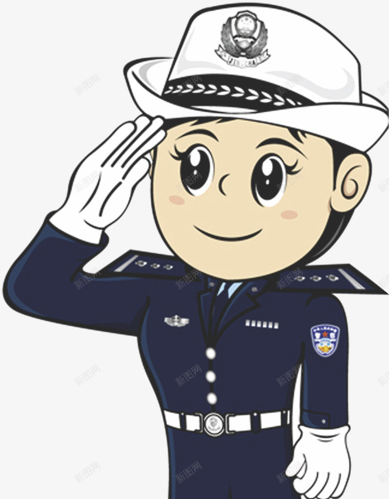 女警察元素png免抠素材_新图网 https://ixintu.com png 元素 卡通 可爱女警察 女警 网络警察