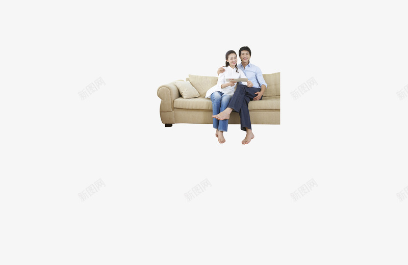 坐在沙发的夫妻情侣两个人png免抠素材_新图网 https://ixintu.com 坐在沙发的夫妻情侣两个人家庭