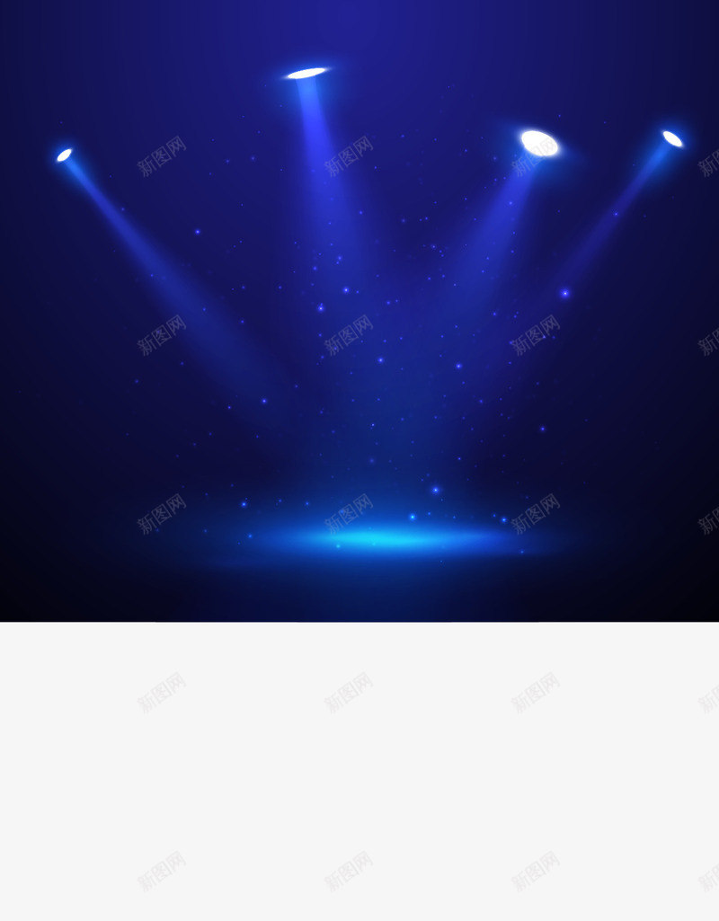 梦幻蓝色舞台灯光矢量图ai免抠素材_新图网 https://ixintu.com 射灯 梦幻 灯光 舞台 蓝色 矢量图