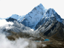 喜马拉雅山西藏珠穆朗玛峰风景高清图片