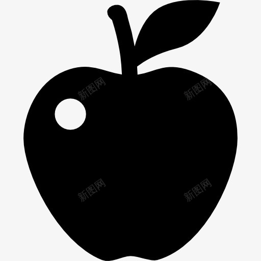 纽约苹果标志图标png_新图网 https://ixintu.com 城市 果 水果 符号 纽约 苹果 象征 食品