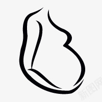 精美孕妈妈图标png_新图网 https://ixintu.com 孕妇 孕妈 怀孕 检查