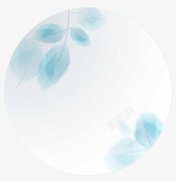 青花瓷盘素材