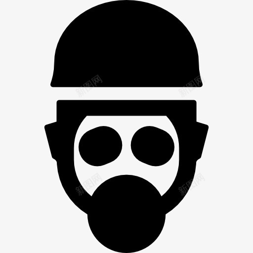 工人用防毒面具图标png_新图网 https://ixintu.com 人 口罩 安全 有毒气体