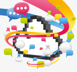 分享小图标云上数据分享图标高清图片