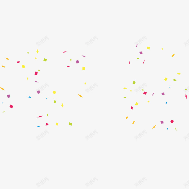 碎片纸屑png免抠素材_新图网 https://ixintu.com 碎片 纸屑 飘散