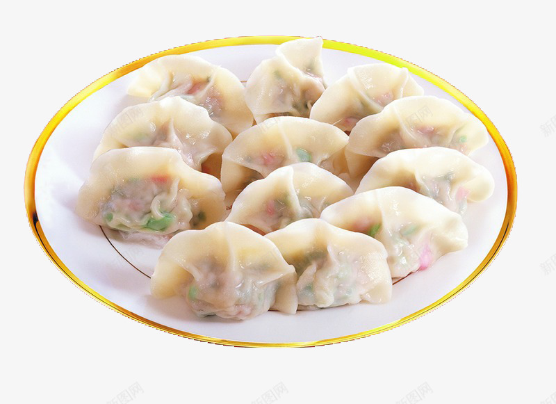 饺子png免抠素材_新图网 https://ixintu.com 中国菜 中式菜品 家常菜 热菜 美味 舌尖上的中国 餐饮美食 饺子